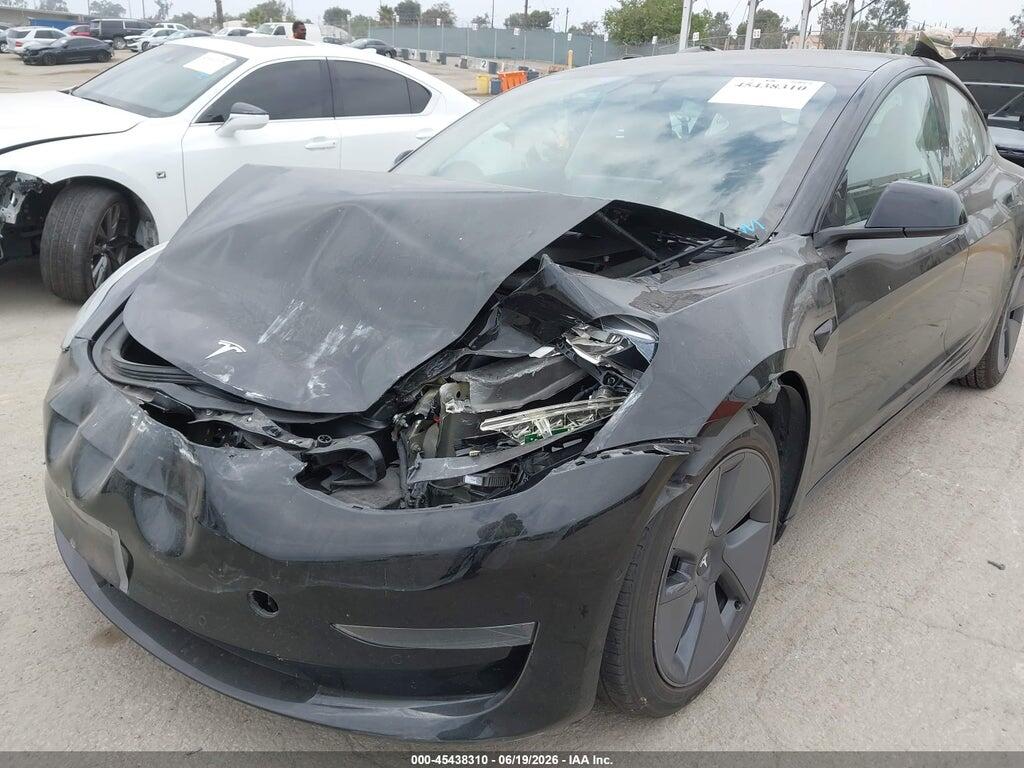 5YJ3E1EA1MF074976 2021 TESLA MODEL 3 photo no. 6