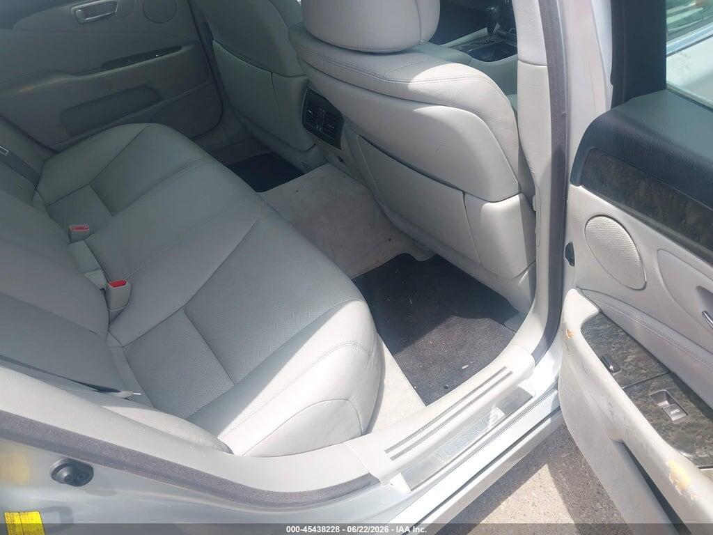 JTHBL46F795086344 2009 LEXUS LS 460 photo no. 8