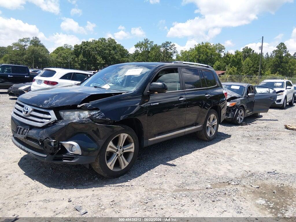 5TDDK3EH6DS249160 2013 TOYOTA HIGHLANDER photo no. 2