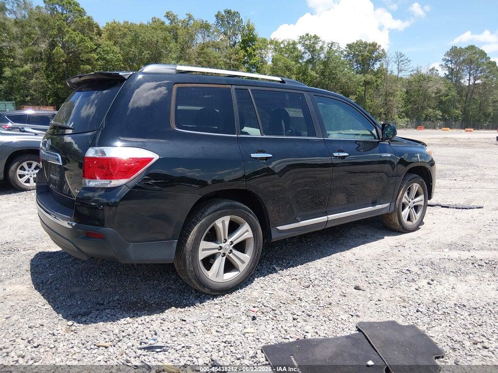 5TDDK3EH6DS249160 2013 TOYOTA HIGHLANDER photo no. 4