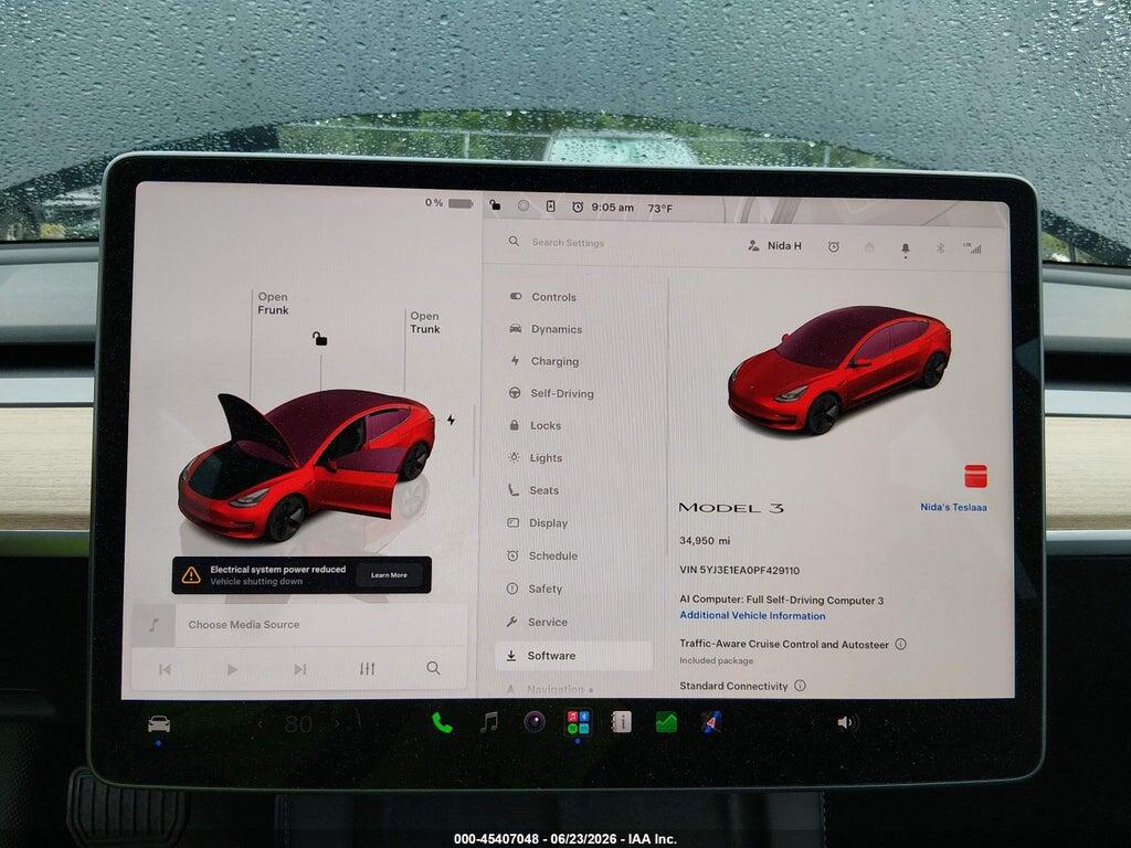 5YJ3E1EA0PF429110 2023 TESLA MODEL 3 photo no. 7