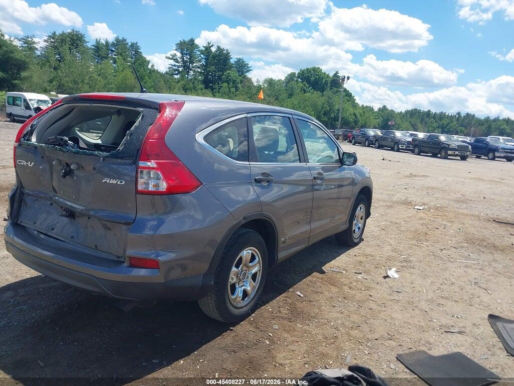 5J6RM4H30FL094190 2015 HONDA CR-V photo no. 4