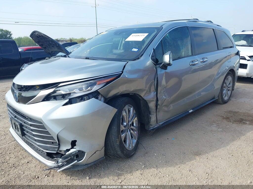 5TDERKEC0NS113154 2022 TOYOTA SIENNA photo no. 2