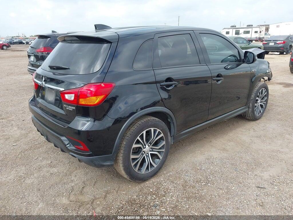 JA4AP3AU3KU031624 2019 MITSUBISHI OUTLANDER SPORT photo no. 4