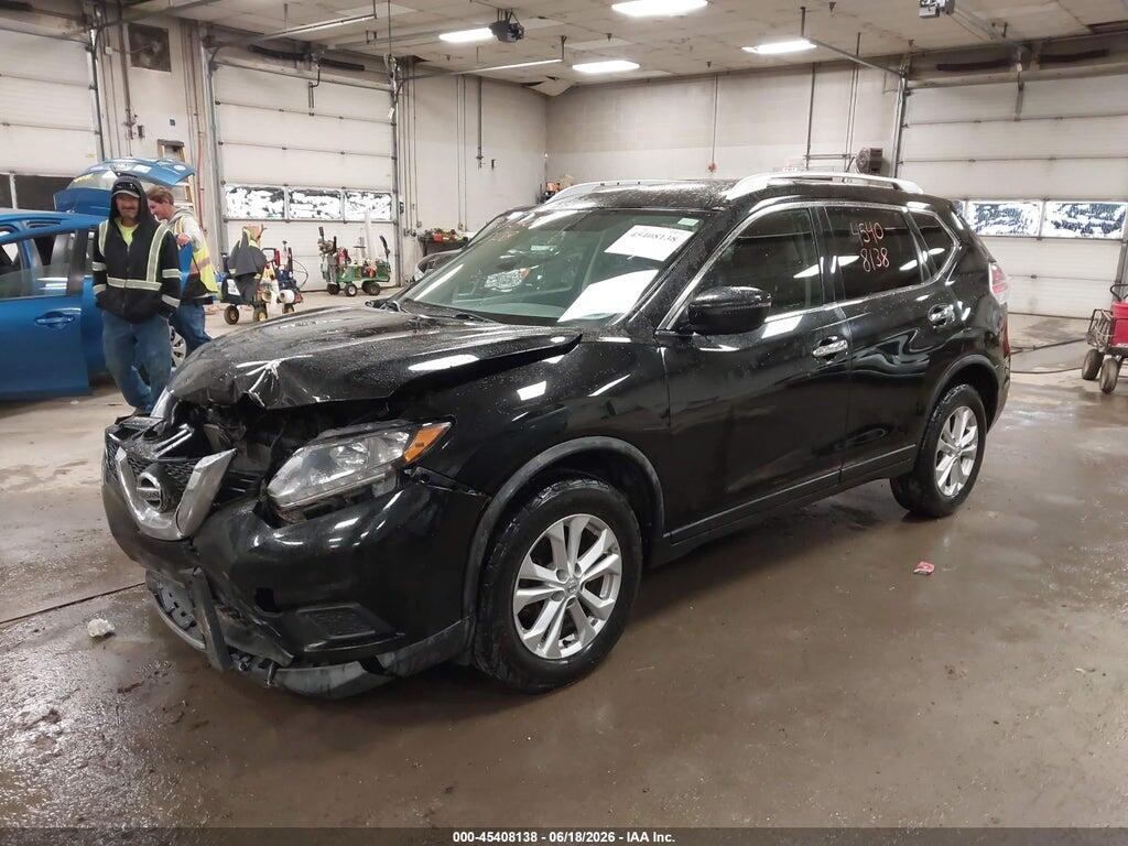 KNMAT2MVXGP713695 2016 NISSAN ROGUE photo no. 2
