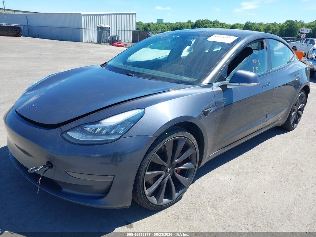 5YJ3E1EC6LF713496 2020 TESLA MODEL 3 photo no. 2