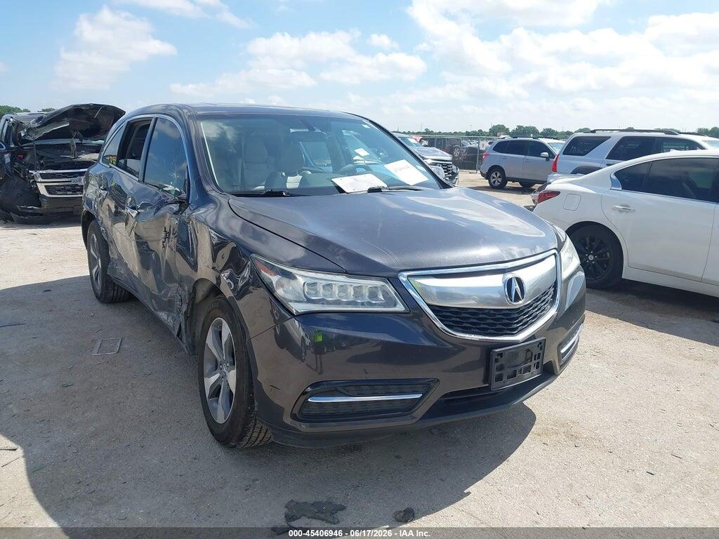 5FRYD4H20GB049732 2016 ACURA MDX photo no. 1