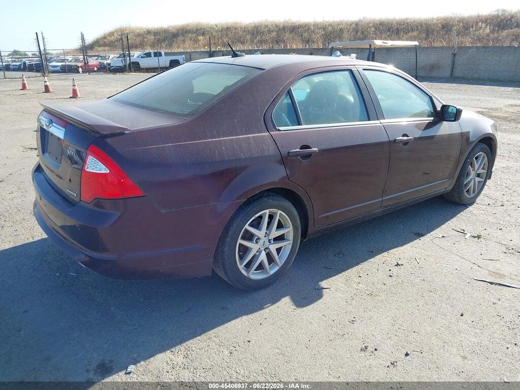 3FAHP0JG3BR173370 2011 FORD FUSION photo no. 4