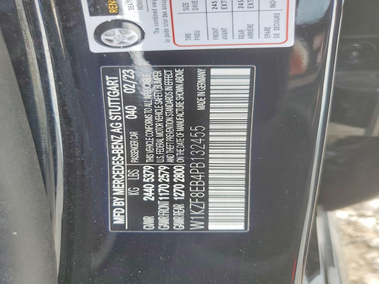 2023 MERCEDES-BENZ E 350 4MATIC — Фото 12 из 12