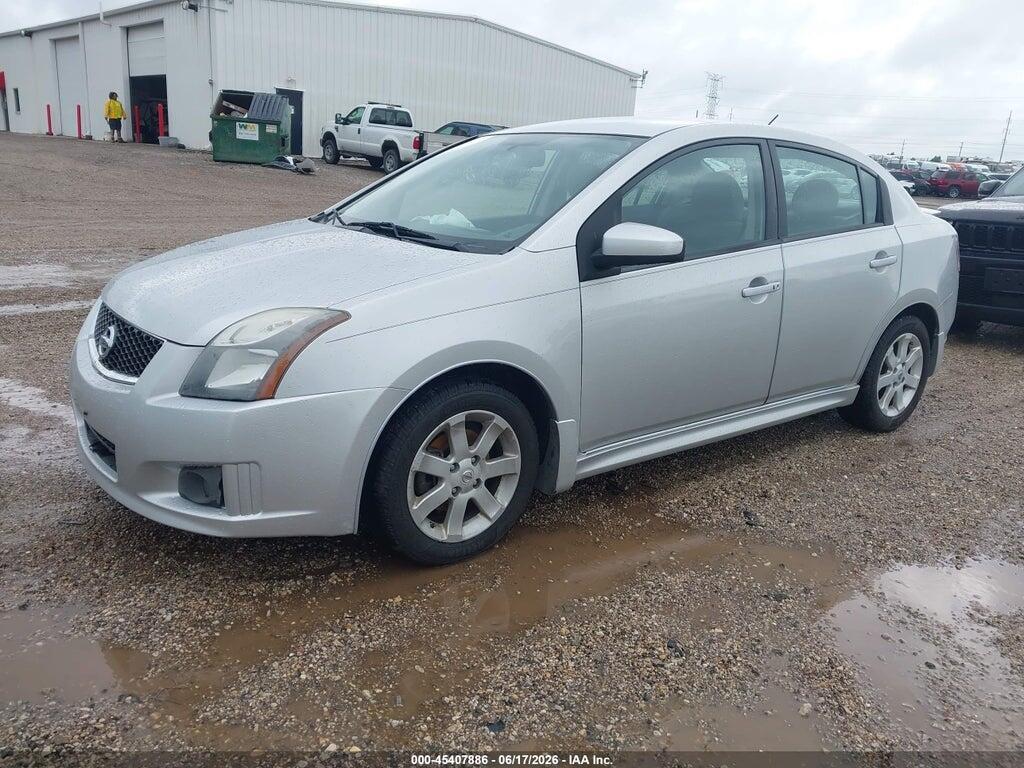 3N1AB6APXCL623794 2012 NISSAN SENTRA photo no. 2