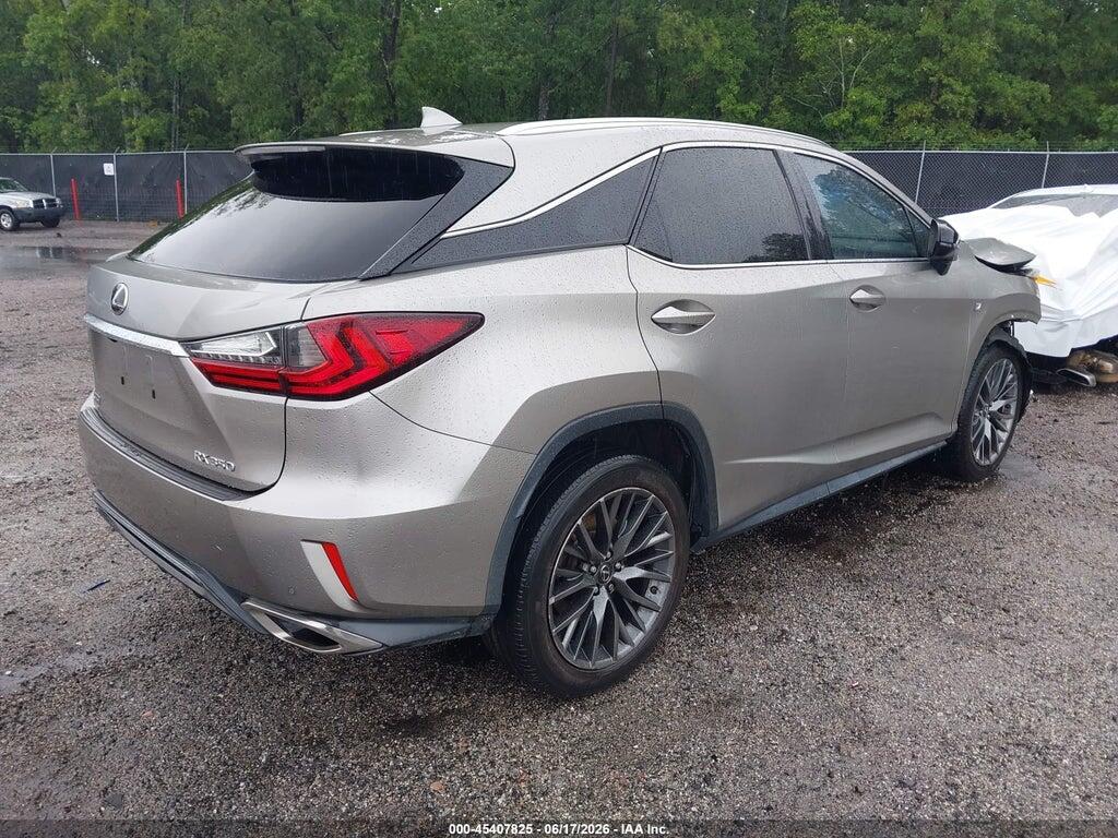2T2ZZMCA0HC063525 2017 LEXUS RX 350 photo no. 4