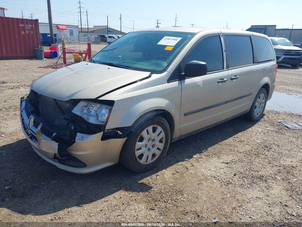 2C4RDGBG7GR102135 2016 DODGE GRAND CARAVAN photo no. 2
