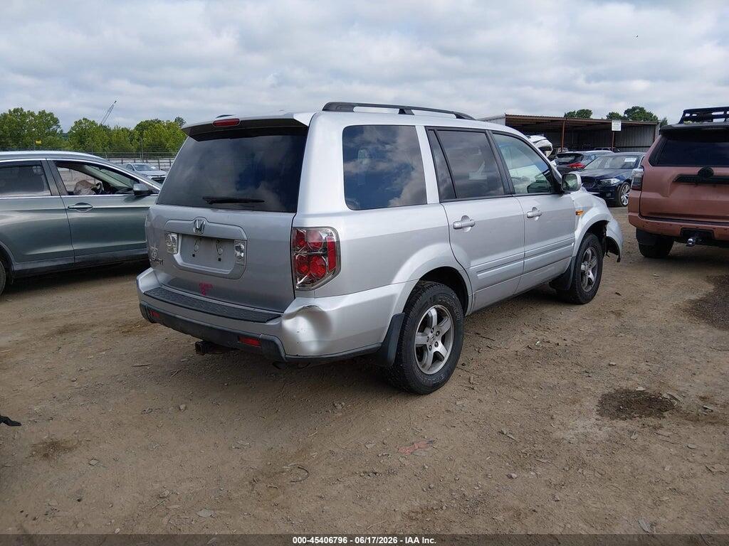 5FNYF28527B036409 2007 HONDA PILOT photo no. 4