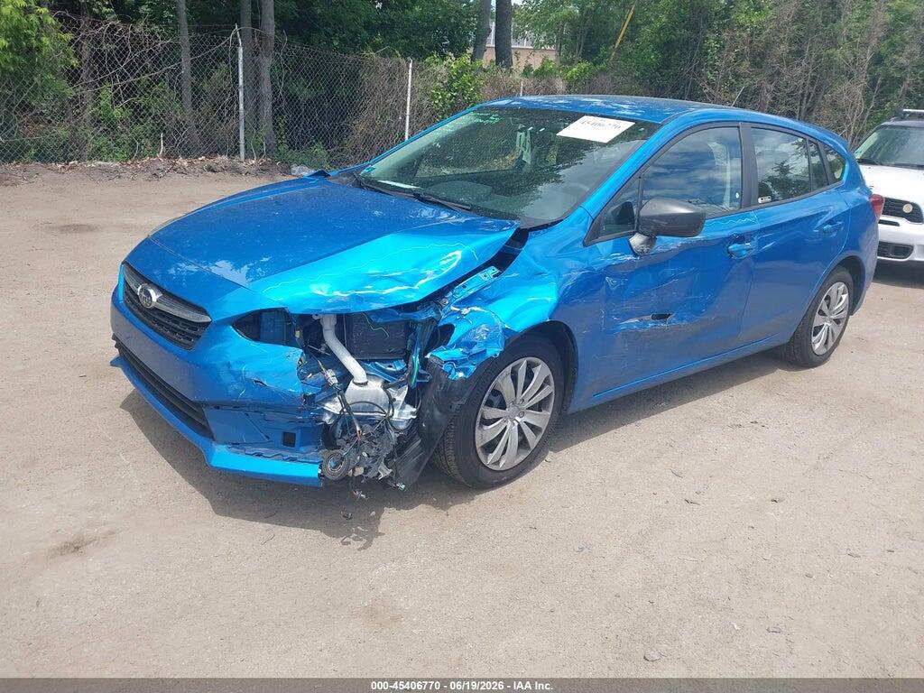 4S3GTAB6XM3701873 2021 SUBARU IMPREZA photo no. 2