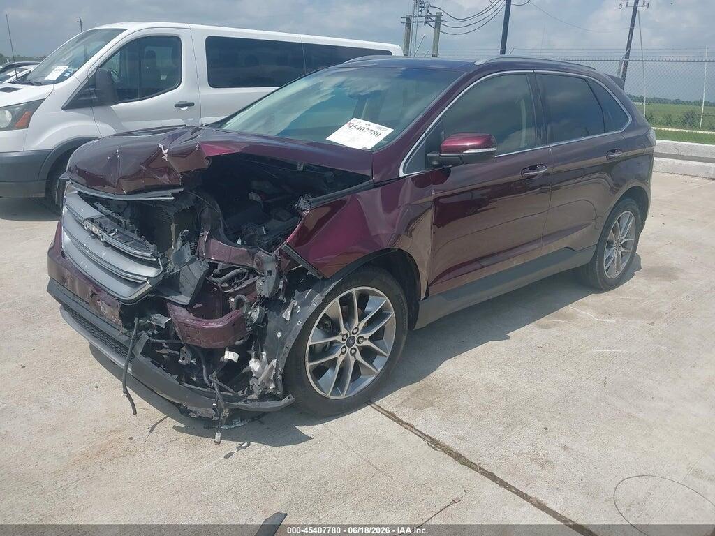 2FMPK3K94HBC01346 2017 FORD EDGE photo no. 2