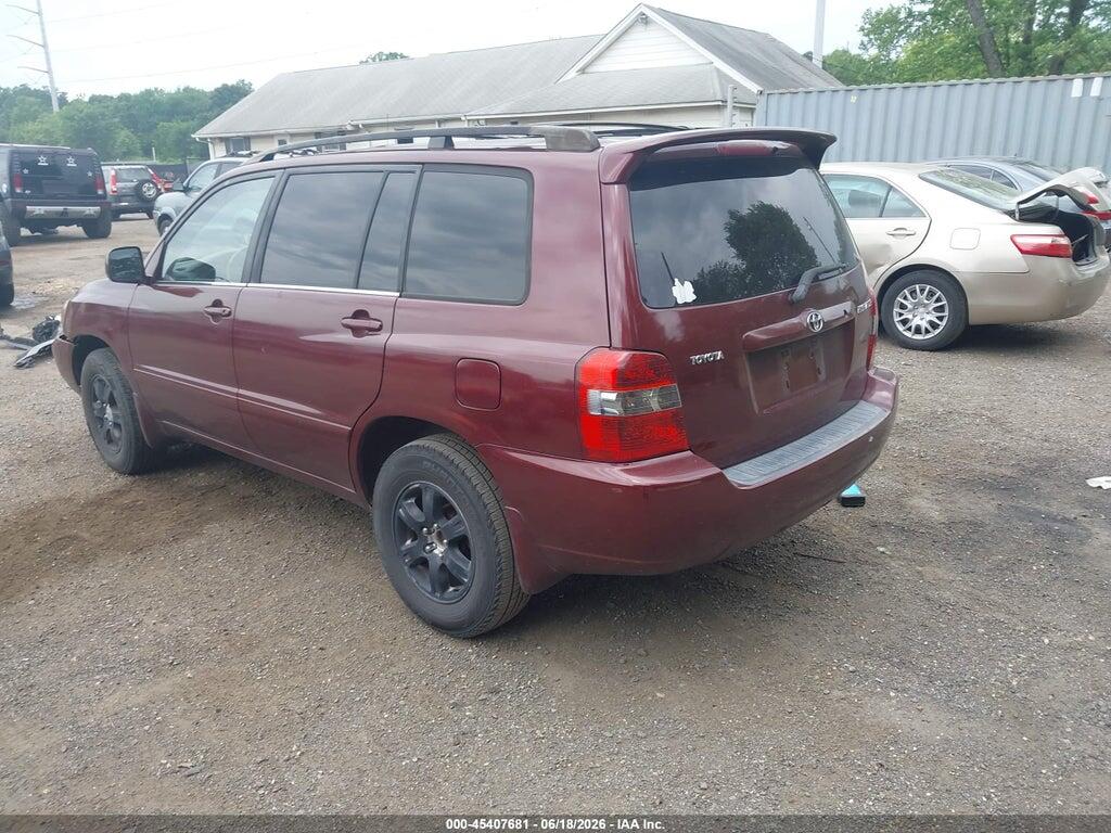 JTEDP21A440006546 2004 TOYOTA HIGHLANDER photo no. 3