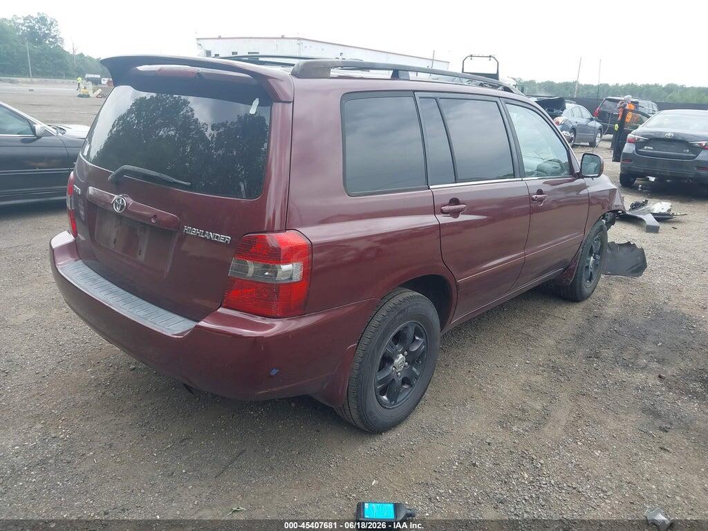 JTEDP21A440006546 2004 TOYOTA HIGHLANDER photo no. 4
