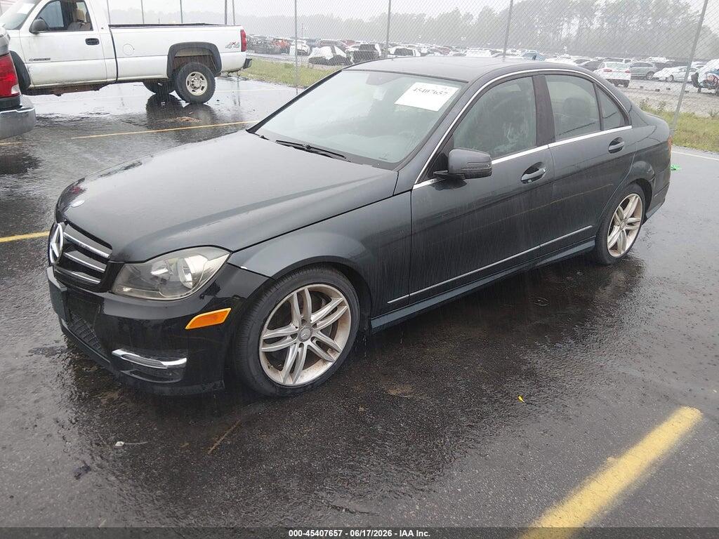 WDDGF8AB3DR264316 2013 MERCEDES-BENZ C 300 photo no. 2