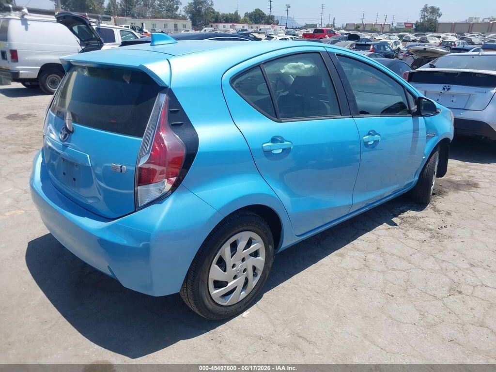 JTDKDTB35F1108672 2015 TOYOTA PRIUS C photo no. 4
