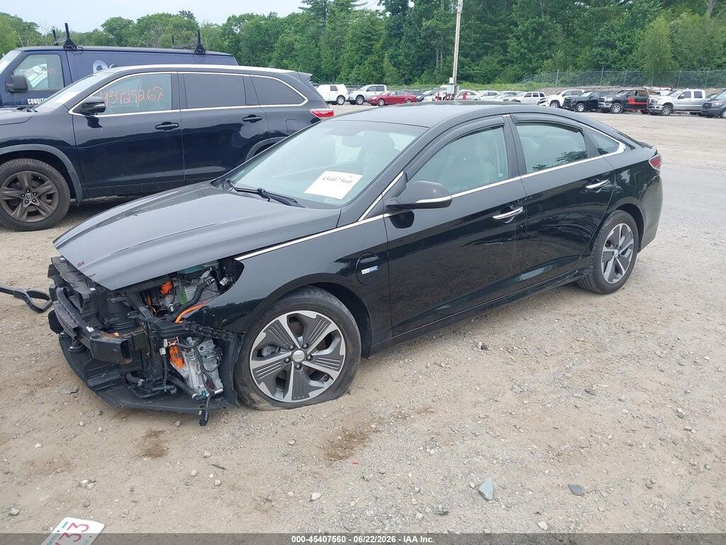 KMHE14L29KA093312 2019 HYUNDAI SONATA PLUG-IN HYBRID photo no. 2