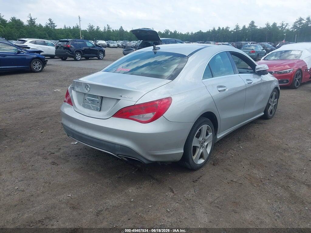 WDDSJ4GBXJN600541 2018 MERCEDES-BENZ CLA 250 photo no. 4