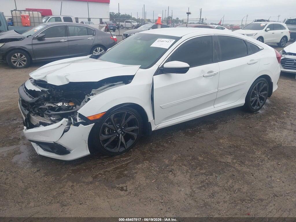 19XFC2F88LE023631 2020 HONDA CIVIC photo no. 2