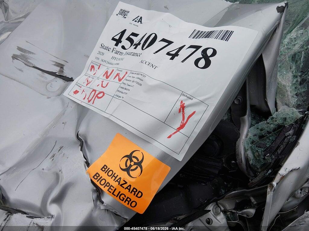 3KPC24A64LE100986 2020 HYUNDAI ACCENT photo no. 7