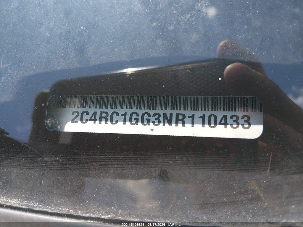 2C4RC1GG3NR110433 2022 CHRYSLER PACIFICA photo no. 9