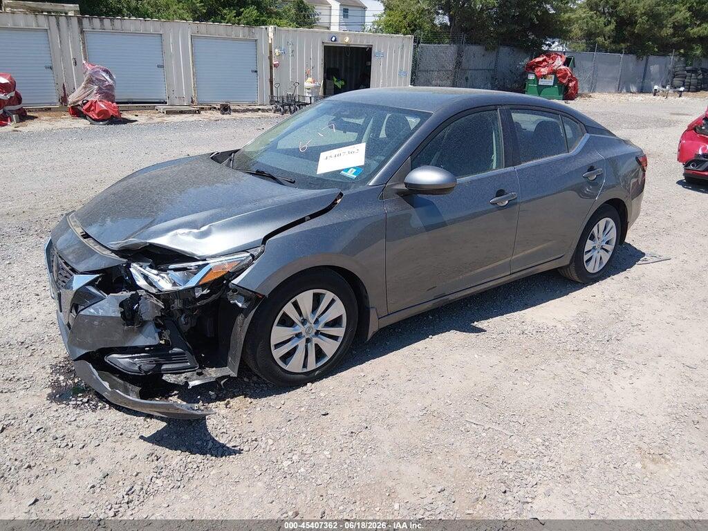 3N1AB8BV6LY264181 2020 NISSAN SENTRA photo no. 2