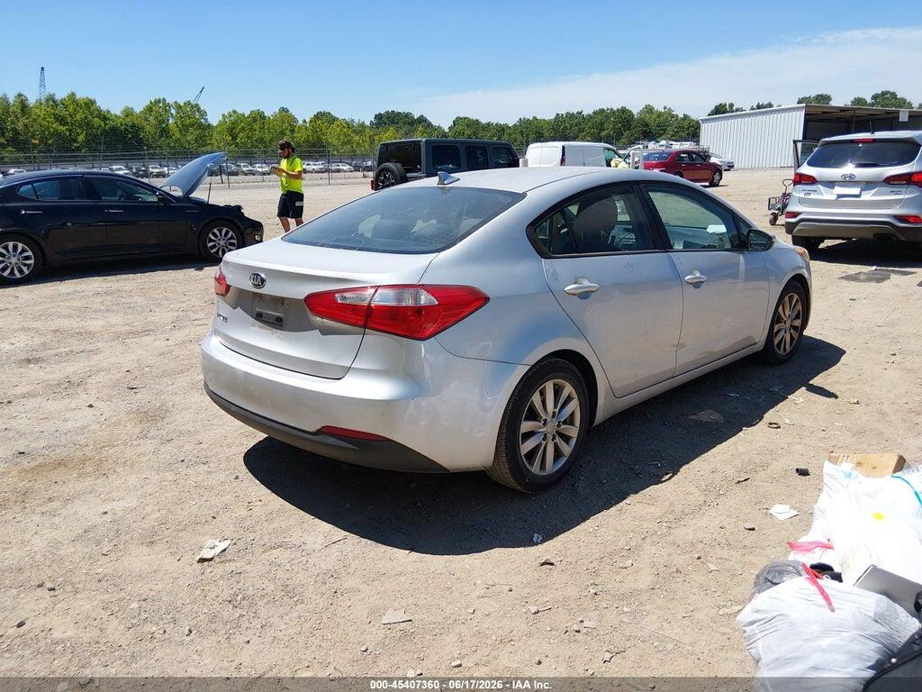 KNAFX4A69F5398530 2015 KIA FORTE photo no. 4