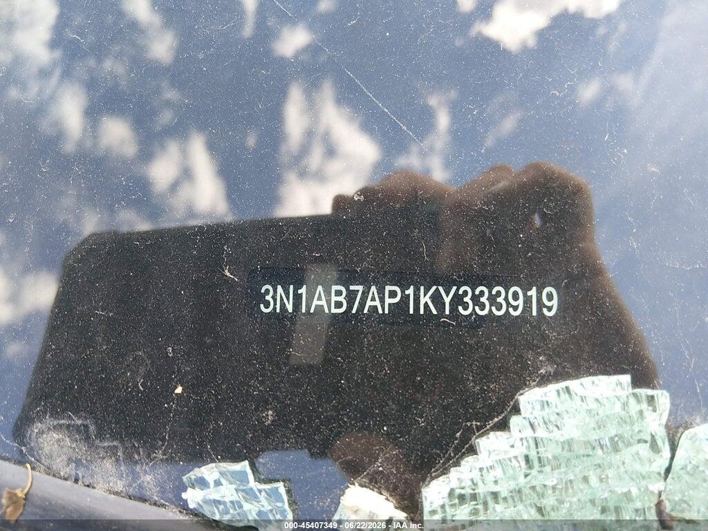 3N1AB7AP1KY333919 2019 NISSAN SENTRA photo no. 9