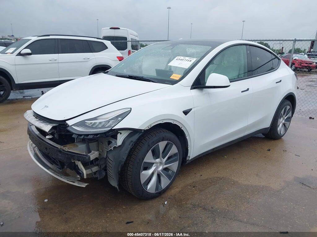 7SAYGDEE3NF401113 2022 TESLA MODEL Y photo no. 2