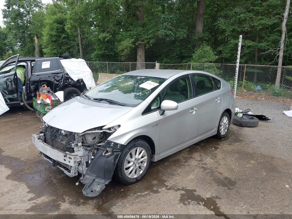 JTDKN3DP8C3005680 2012 TOYOTA PRIUS PLUG-IN photo no. 2