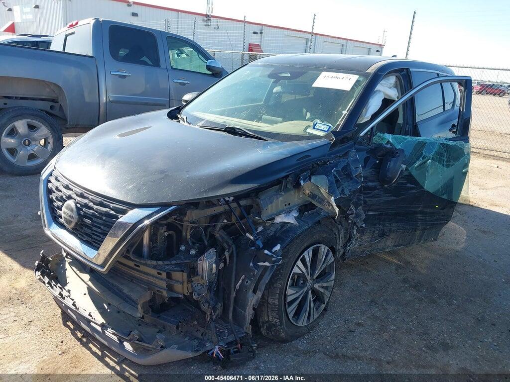 5N1AT3BB0MC782148 2021 NISSAN ROGUE photo no. 2