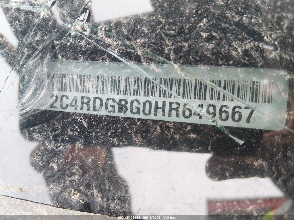 2C4RDGBG0HR649667 2017 DODGE GRAND CARAVAN photo no. 9