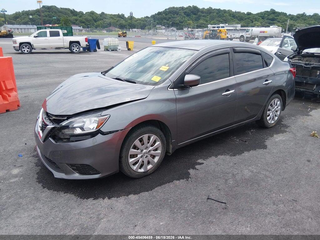 3N1AB7AP7HY288672 2017 NISSAN SENTRA photo no. 2