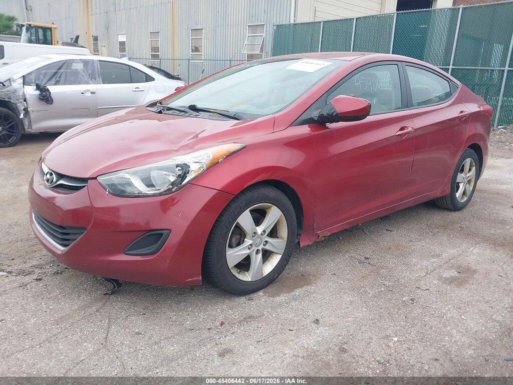 5NPDH4AE5DH310598 2013 HYUNDAI ELANTRA photo no. 2