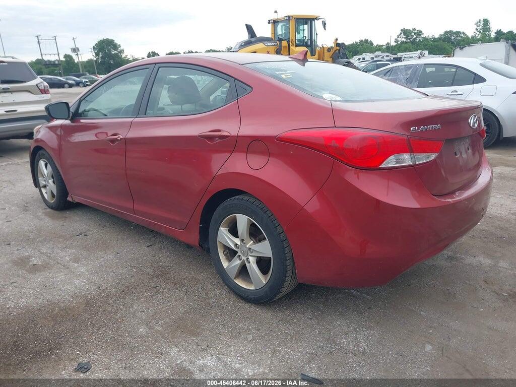 5NPDH4AE5DH310598 2013 HYUNDAI ELANTRA photo no. 3