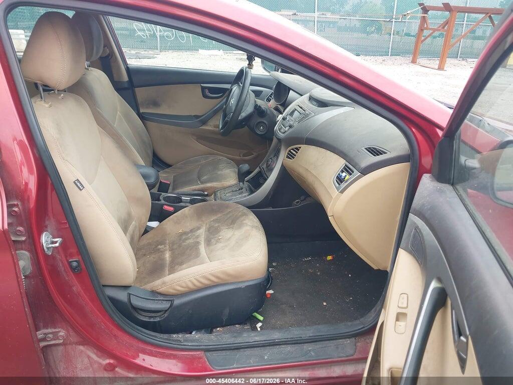 5NPDH4AE5DH310598 2013 HYUNDAI ELANTRA photo no. 5