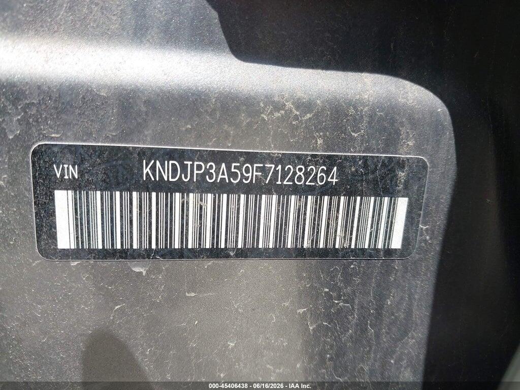 KNDJP3A59F7128264 2015 KIA SOUL photo no. 9