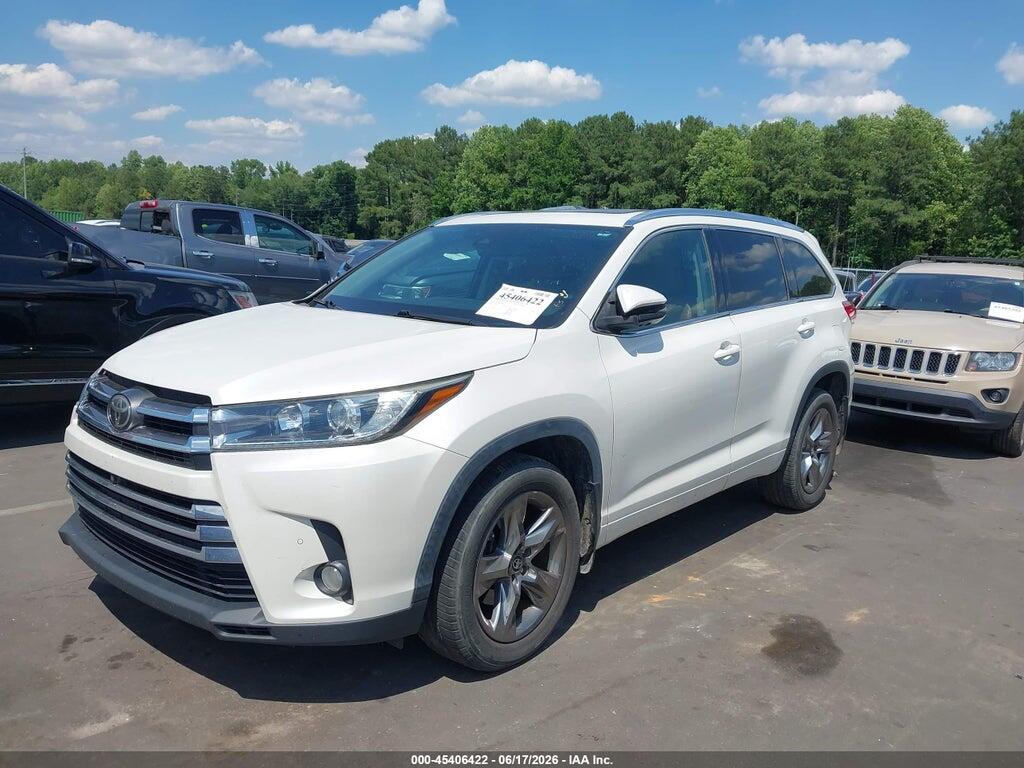 5TDDZRFH6HS463830 2017 TOYOTA HIGHLANDER photo no. 2