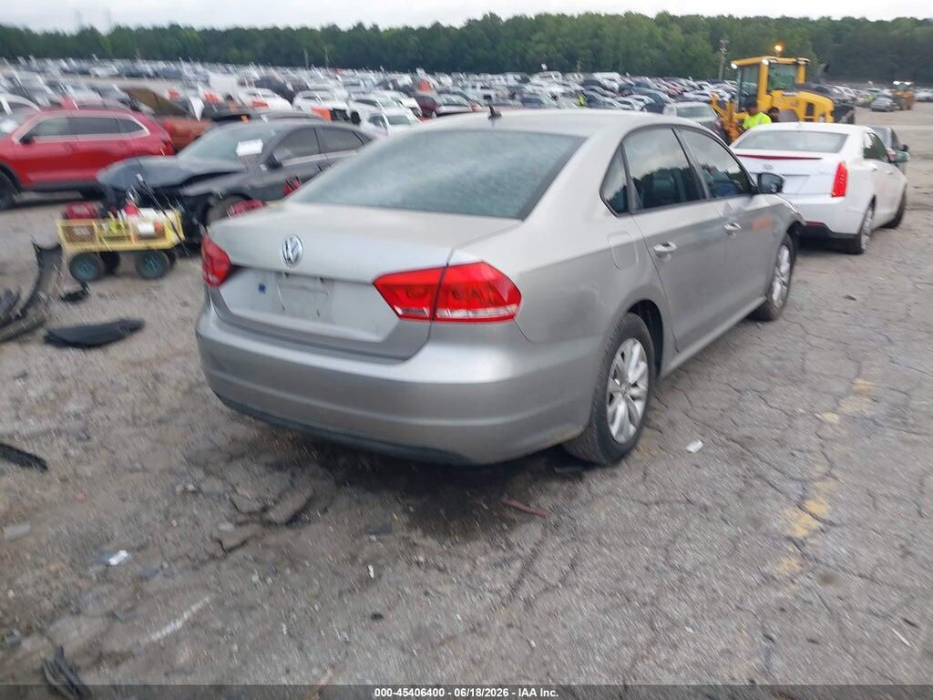 1VWAP7A39DC111312 2013 VOLKSWAGEN PASSAT photo no. 4