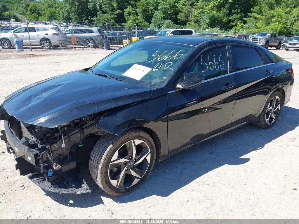 KMHLP4AG3NU331856 2022 HYUNDAI ELANTRA photo no. 2