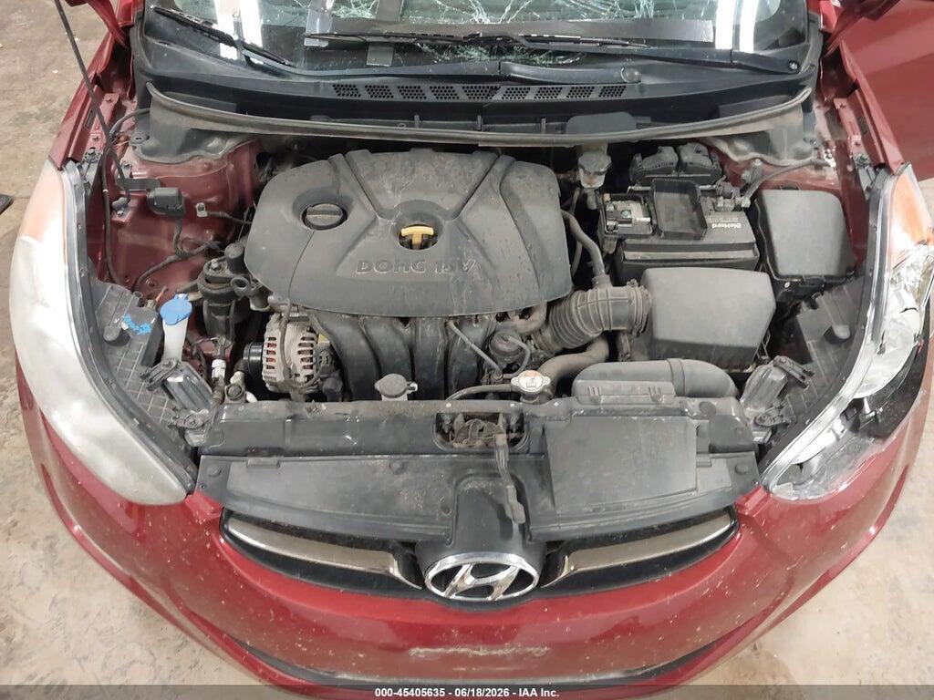 5NPDH4AE6DH192321 2013 HYUNDAI ELANTRA photo no. 10
