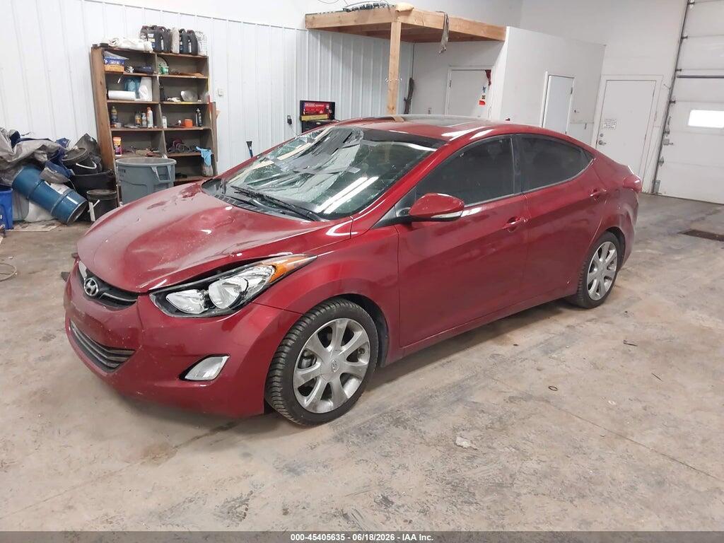 5NPDH4AE6DH192321 2013 HYUNDAI ELANTRA photo no. 2