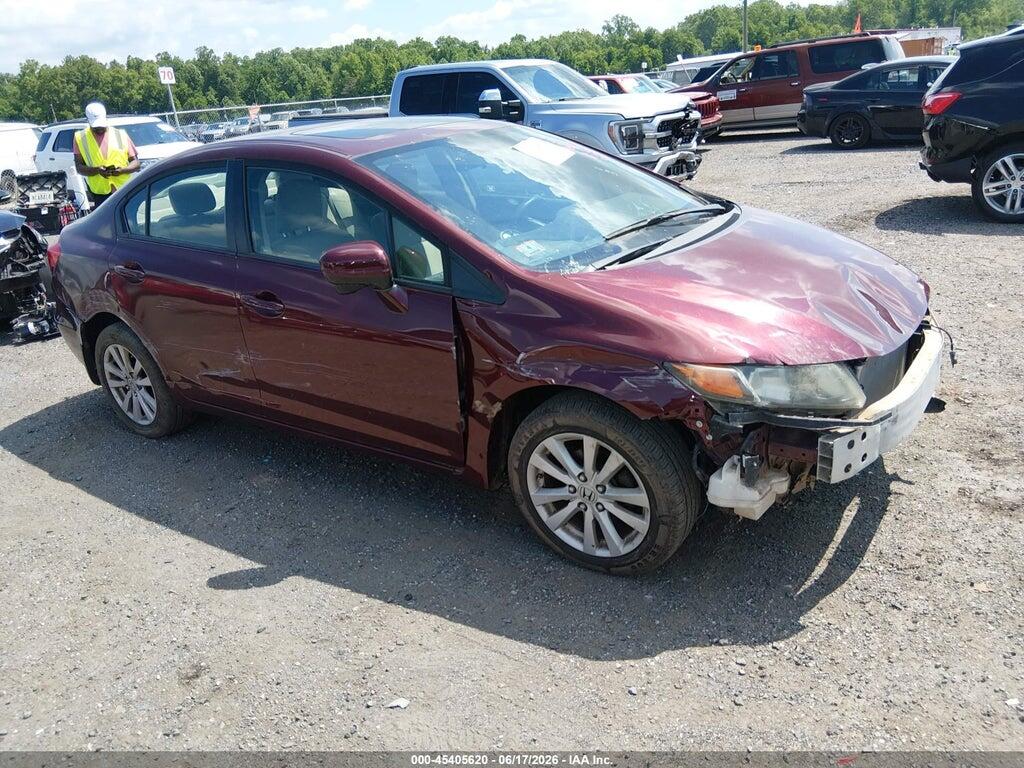 2HGFB2F8XCH545783 2012 HONDA CIVIC photo no. 1