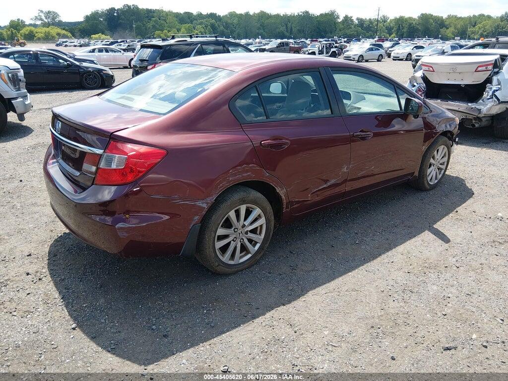 2HGFB2F8XCH545783 2012 HONDA CIVIC photo no. 4