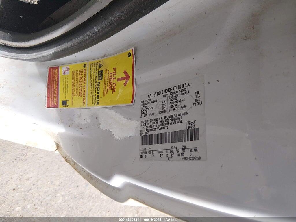 1FTZR15X0YPA88978 2000 FORD RANGER photo no. 9