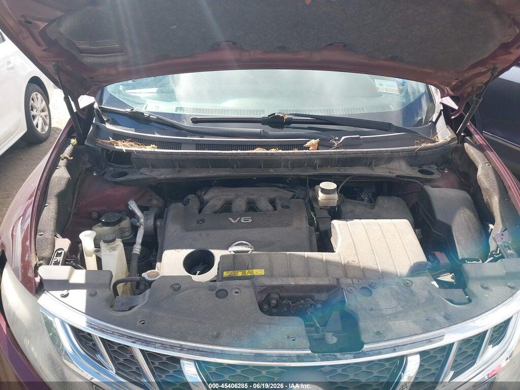JN8AZ1MW5BW154562 2011 NISSAN MURANO photo no. 10