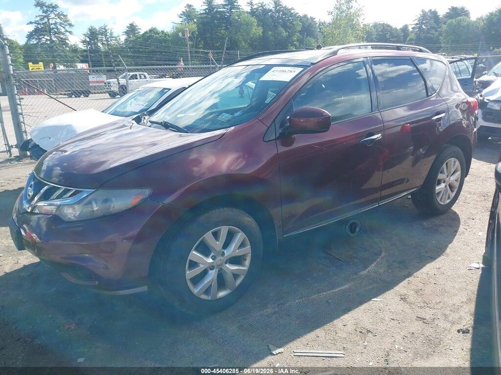 JN8AZ1MW5BW154562 2011 NISSAN MURANO photo no. 2